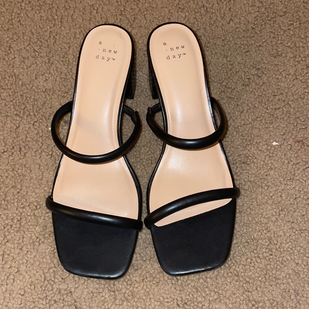 A New Day Black Heels